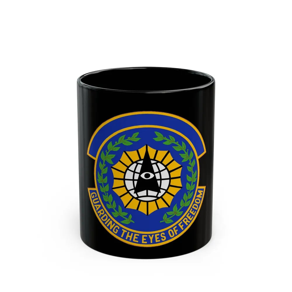 9 Security Forces Squadron ACC (U.S. Air Force) Black Coffee Mug-11oz-Go Mug Yourself