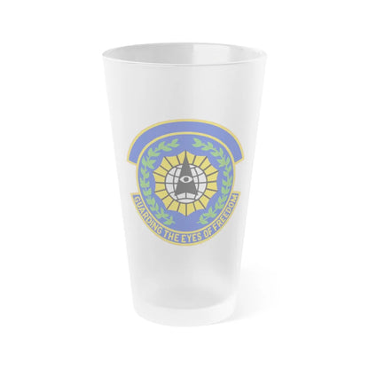 9 Security Forces Squadron ACC (U.S. Air Force) Frosted Pint Glass 16oz-16oz-Frosted-Go Mug Yourself