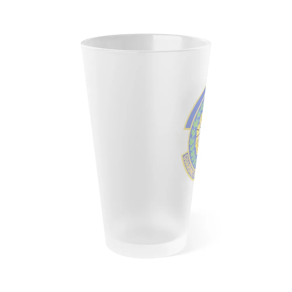 9 Security Forces Squadron ACC (U.S. Air Force) Frosted Pint Glass 16oz-Go Mug Yourself