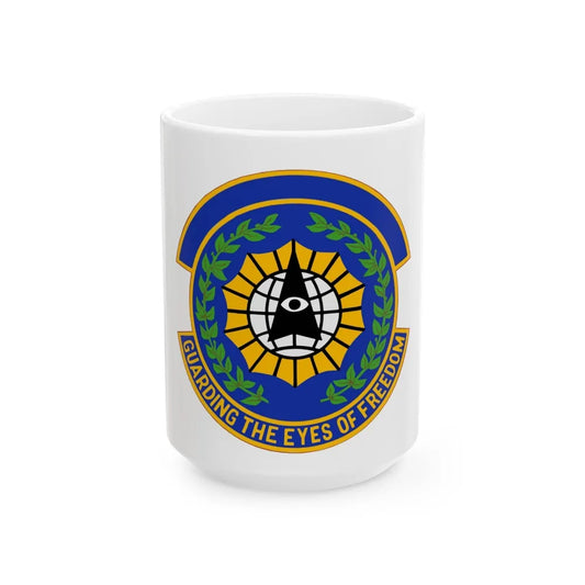 9 Security Forces Squadron ACC (U.S. Air Force) White Coffee Mug-15oz-Go Mug Yourself