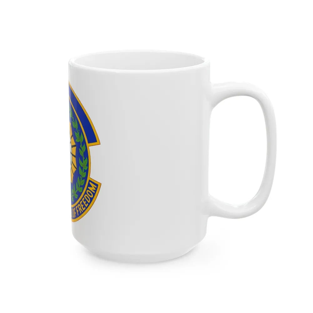 9 Security Forces Squadron ACC (U.S. Air Force) White Coffee Mug-Go Mug Yourself