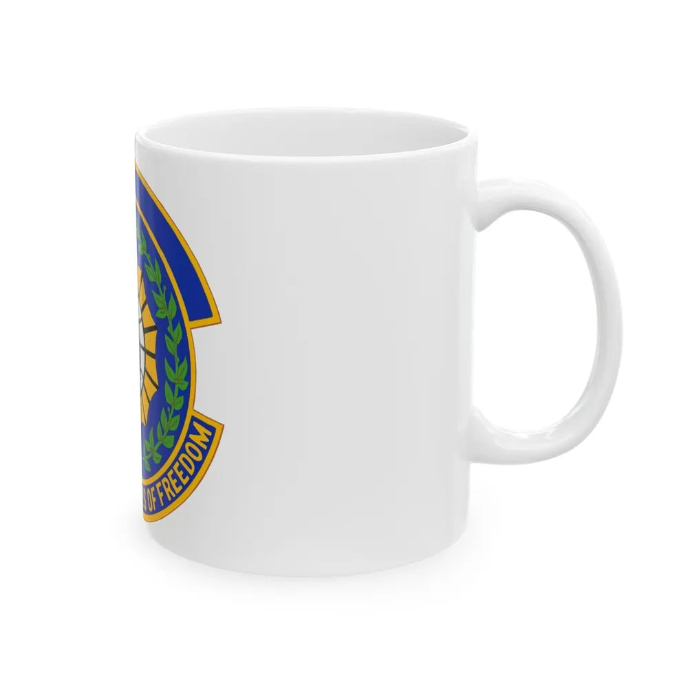 9 Security Forces Squadron ACC (U.S. Air Force) White Coffee Mug-Go Mug Yourself