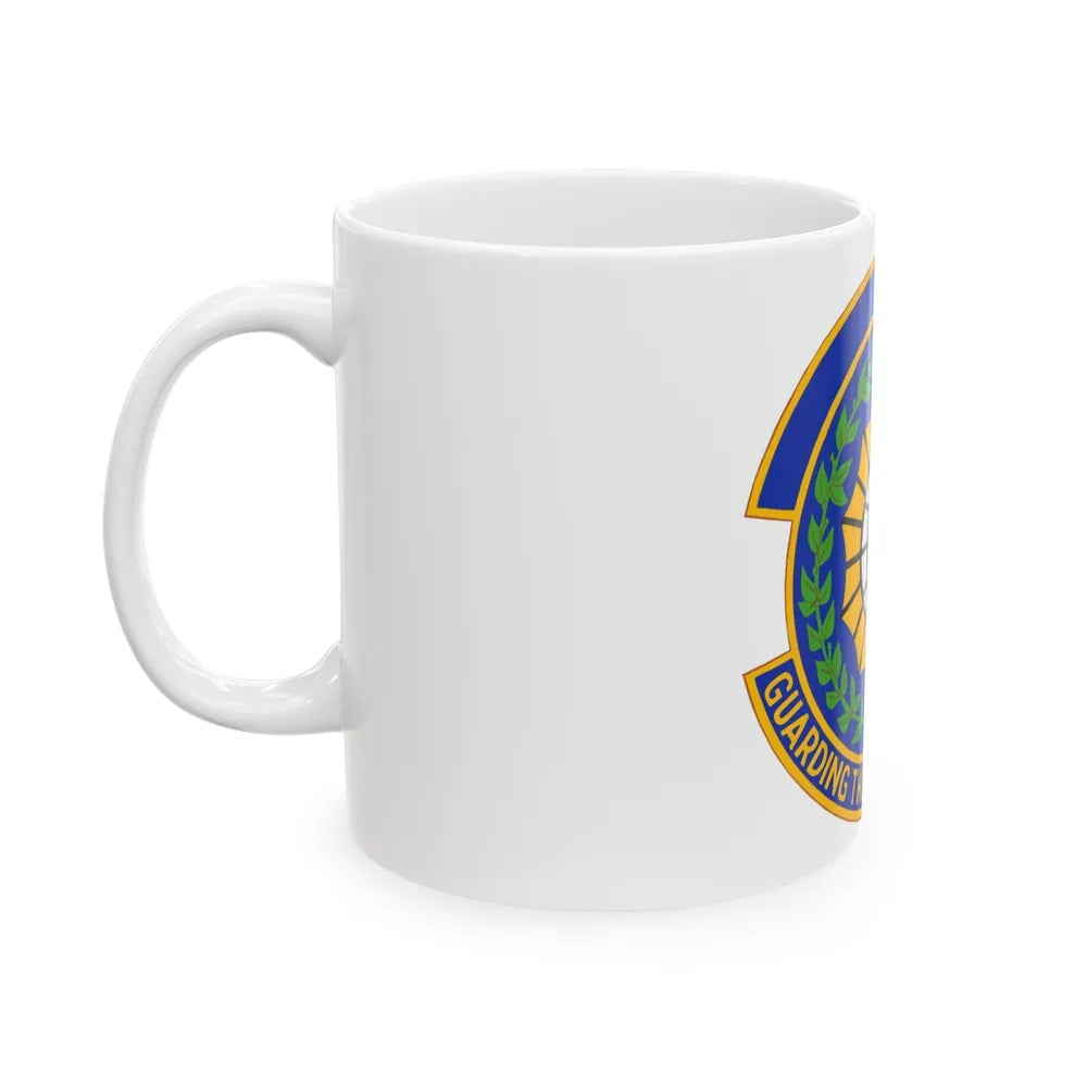 9 Security Forces Squadron ACC (U.S. Air Force) White Coffee Mug-Go Mug Yourself