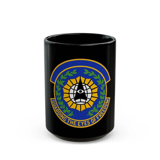 9 Security Forces Squadron ACC (U.S. Air Force) Black Coffee Mug 15oz - Go Mug Yourself