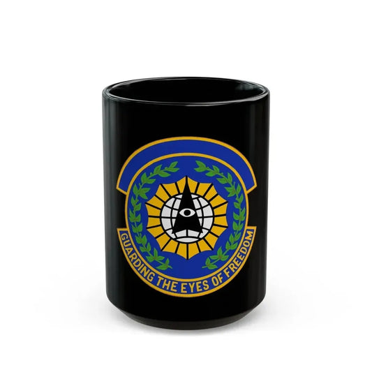 9 Security Forces Squadron ACC (U.S. Air Force) Black Coffee Mug 15oz - Go Mug Yourself