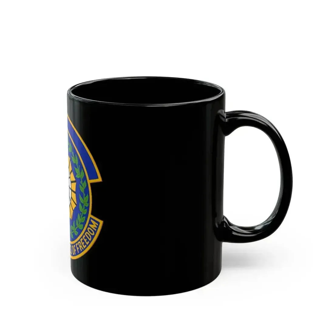 9 Security Forces Squadron ACC (U.S. Air Force) Black Coffee Mug - Go Mug Yourself