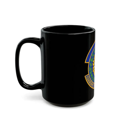 9 Security Forces Squadron ACC (U.S. Air Force) Black Coffee Mug - Go Mug Yourself