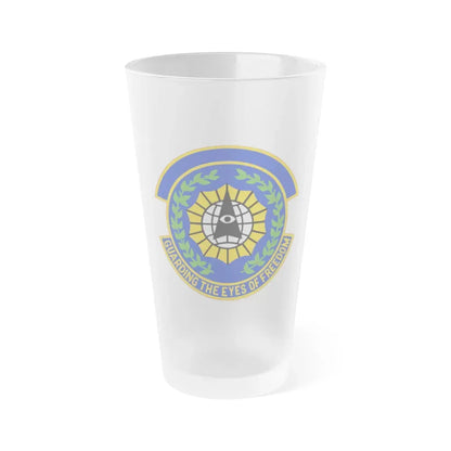 9 Security Forces Squadron ACC (U.S. Air Force) Frosted Pint Glass 16oz 16oz Frosted - Go Mug Yourself