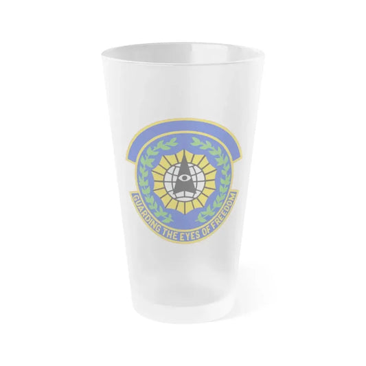 9 Security Forces Squadron ACC (U.S. Air Force) Frosted Pint Glass 16oz 16oz Frosted - Go Mug Yourself