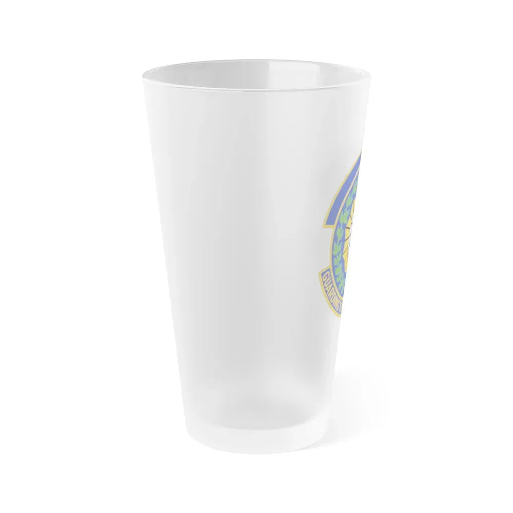 9 Security Forces Squadron ACC (U.S. Air Force) Frosted Pint Glass 16oz - Go Mug Yourself