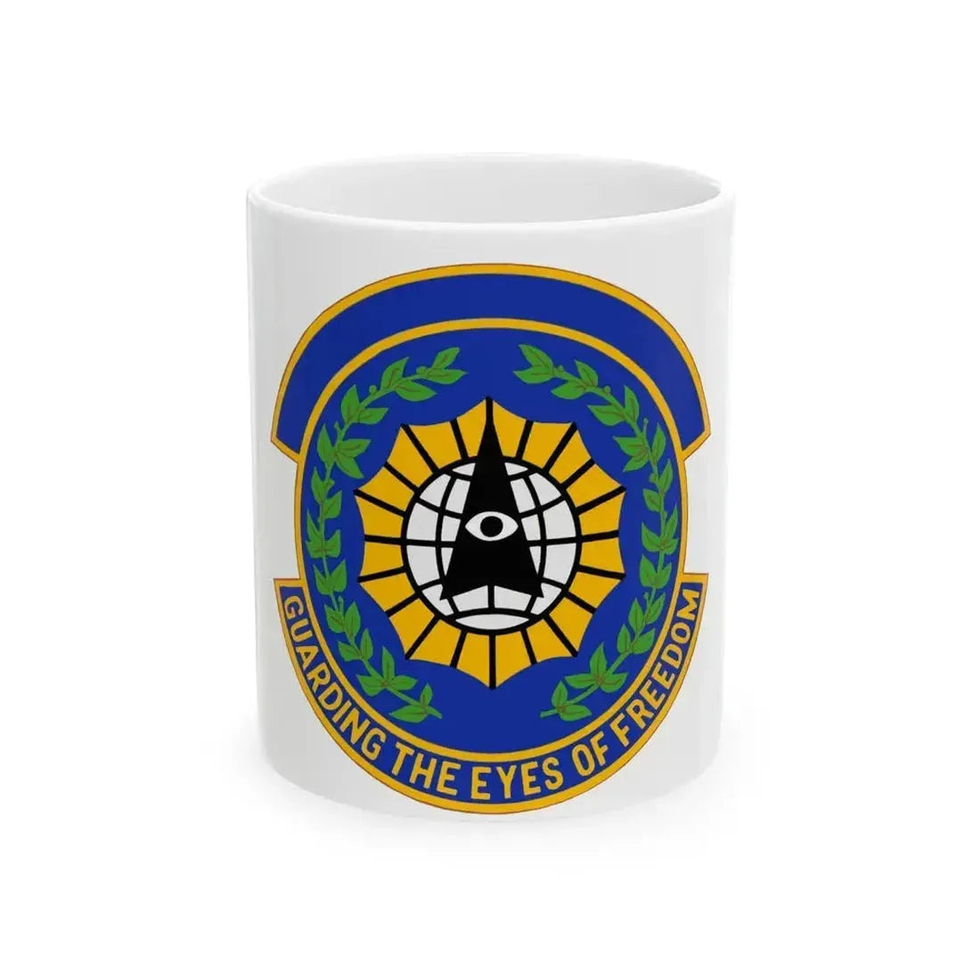 9 Security Forces Squadron ACC (U.S. Air Force) White Coffee Mug 11oz - Go Mug Yourself