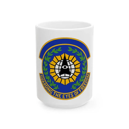 9 Security Forces Squadron ACC (U.S. Air Force) White Coffee Mug 15oz - Go Mug Yourself