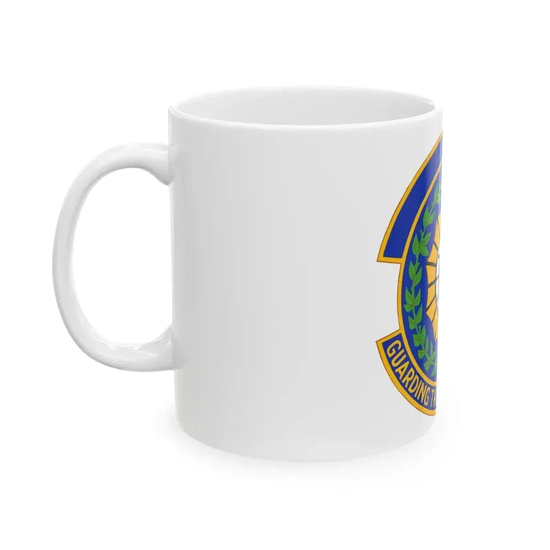 9 Security Forces Squadron ACC (U.S. Air Force) White Coffee Mug - Go Mug Yourself