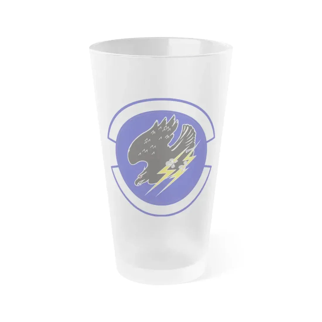 9 Space Operations Squadron AFRC (U.S. Air Force) Frosted Pint Glass 16oz 16oz Frosted - Go Mug Yourself