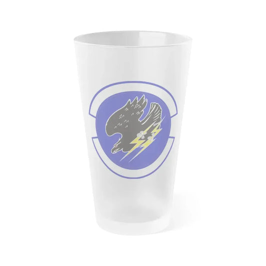 9 Space Operations Squadron AFRC (U.S. Air Force) Frosted Pint Glass 16oz 16oz Frosted - Go Mug Yourself