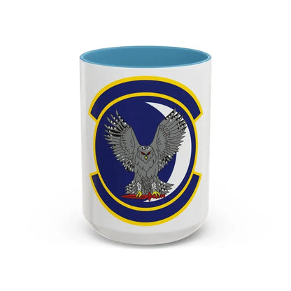 9 Special Operations Squadron AFSOC (U.S. Air Force) Accent Coffee Mug 15oz Light Blue - Go Mug Yourself