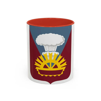 9 Transportation Battalion 2 (U.S. Army) Accent Coffee Mug 11oz Red - Go Mug Yourself