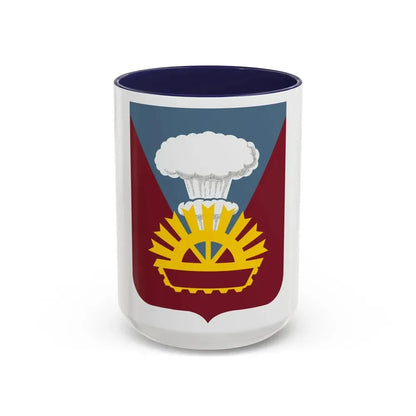 9 Transportation Battalion 2 (U.S. Army) Accent Coffee Mug 15oz Navy - Go Mug Yourself