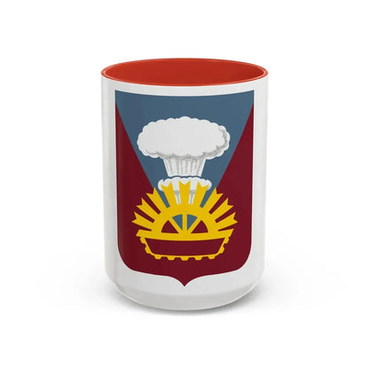 9 Transportation Battalion 2 (U.S. Army) Accent Coffee Mug 15oz Red - Go Mug Yourself
