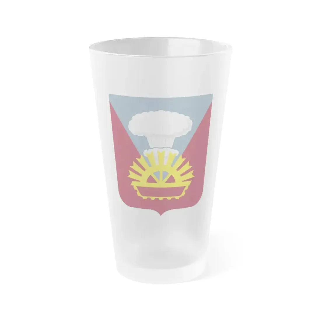 9 Transportation Battalion 2 (U.S. Army) Frosted Pint Glass 16oz Default Title - Go Mug Yourself