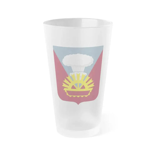 9 Transportation Battalion 2 (U.S. Army) Frosted Pint Glass 16oz Default Title - Go Mug Yourself