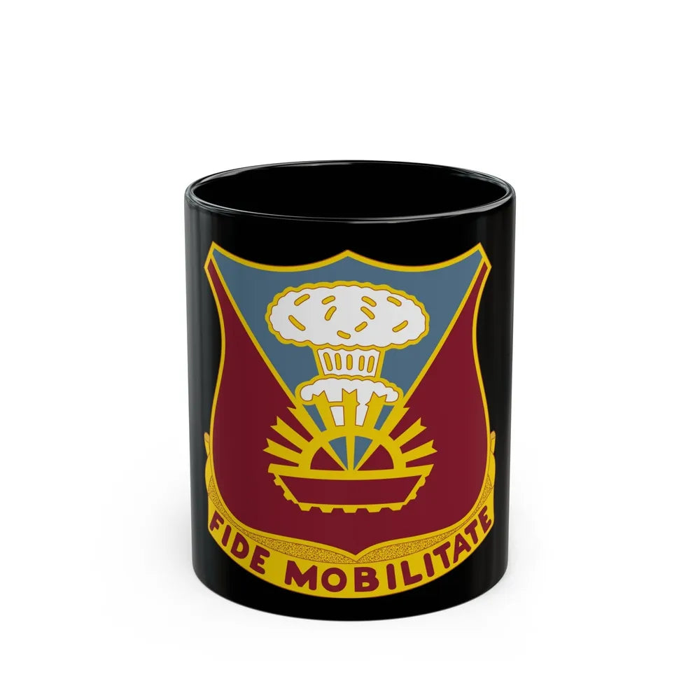 9 Transportation Battalion (U.S. Army) Black Coffee Mug-11oz-Go Mug Yourself