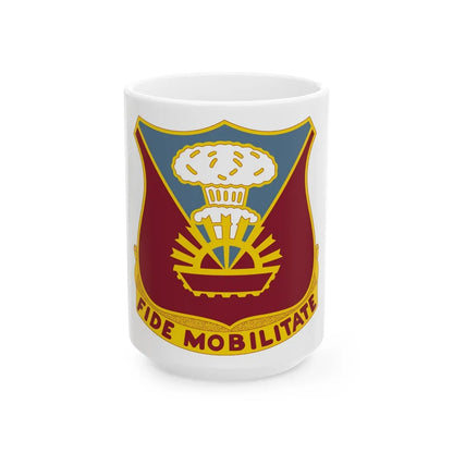 9 Transportation Battalion (U.S. Army) White Coffee Mug-15oz-Go Mug Yourself