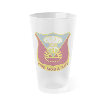 9 Transportation Battalion (U.S. Army) Frosted Pint Glass 16oz Default Title - Go Mug Yourself