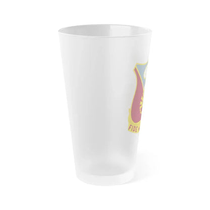 9 Transportation Battalion (U.S. Army) Frosted Pint Glass 16oz - Go Mug Yourself