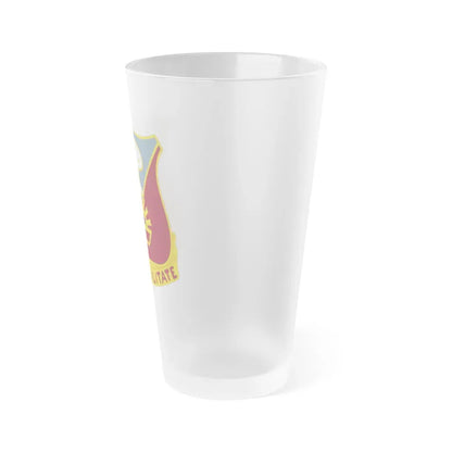 9 Transportation Battalion (U.S. Army) Frosted Pint Glass 16oz - Go Mug Yourself