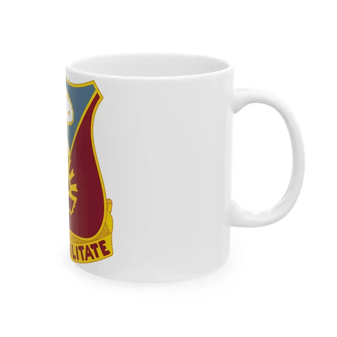 9 Transportation Battalion (U.S. Army) White Coffee Mug - Go Mug Yourself