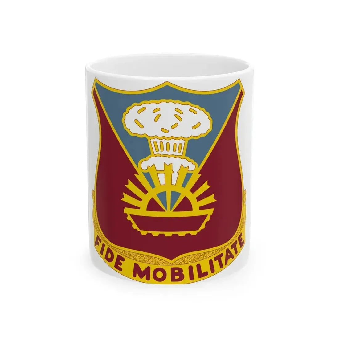 9 Transportation Battalion (U.S. Army) White Coffee Mug - Go Mug Yourself