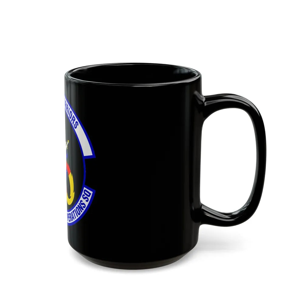 90 Cyberspace Operations Squadron ACC (U.S. Air Force) Black Coffee Mug-Go Mug Yourself