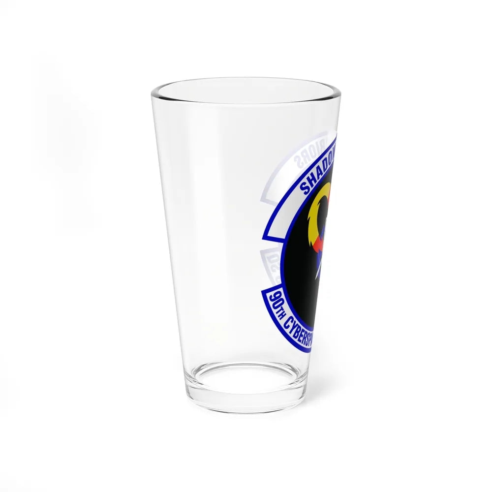 90 Cyberspace Operations Squadron ACC (U.S. Air Force) Pint Glass 16oz-Go Mug Yourself