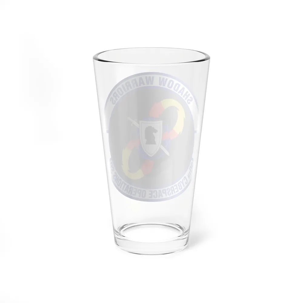 90 Cyberspace Operations Squadron ACC (U.S. Air Force) Pint Glass 16oz-Go Mug Yourself