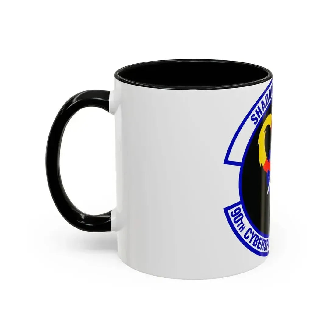 90 Cyberspace Operations Squadron ACC (U.S. Air Force) Accent Coffee Mug - Go Mug Yourself