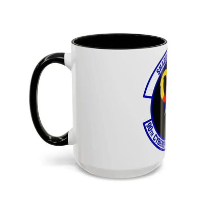 90 Cyberspace Operations Squadron ACC (U.S. Air Force) Accent Coffee Mug - Go Mug Yourself