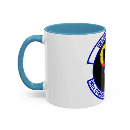 90 Cyberspace Operations Squadron ACC (U.S. Air Force) Accent Coffee Mug - Go Mug Yourself