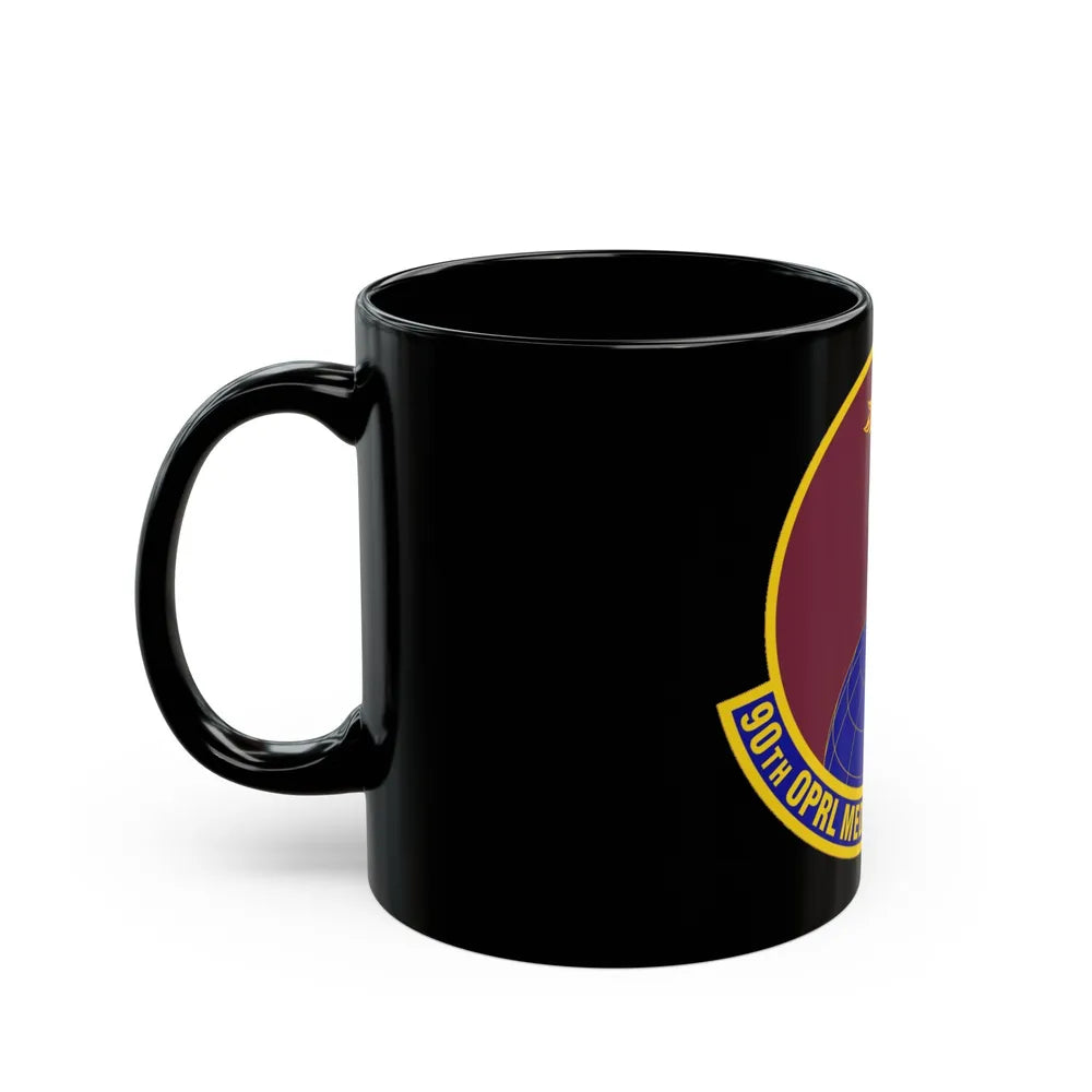 90 Operational Medical Readiness Squadron AFGSC (U.S. Air Force) Black Coffee Mug-Go Mug Yourself