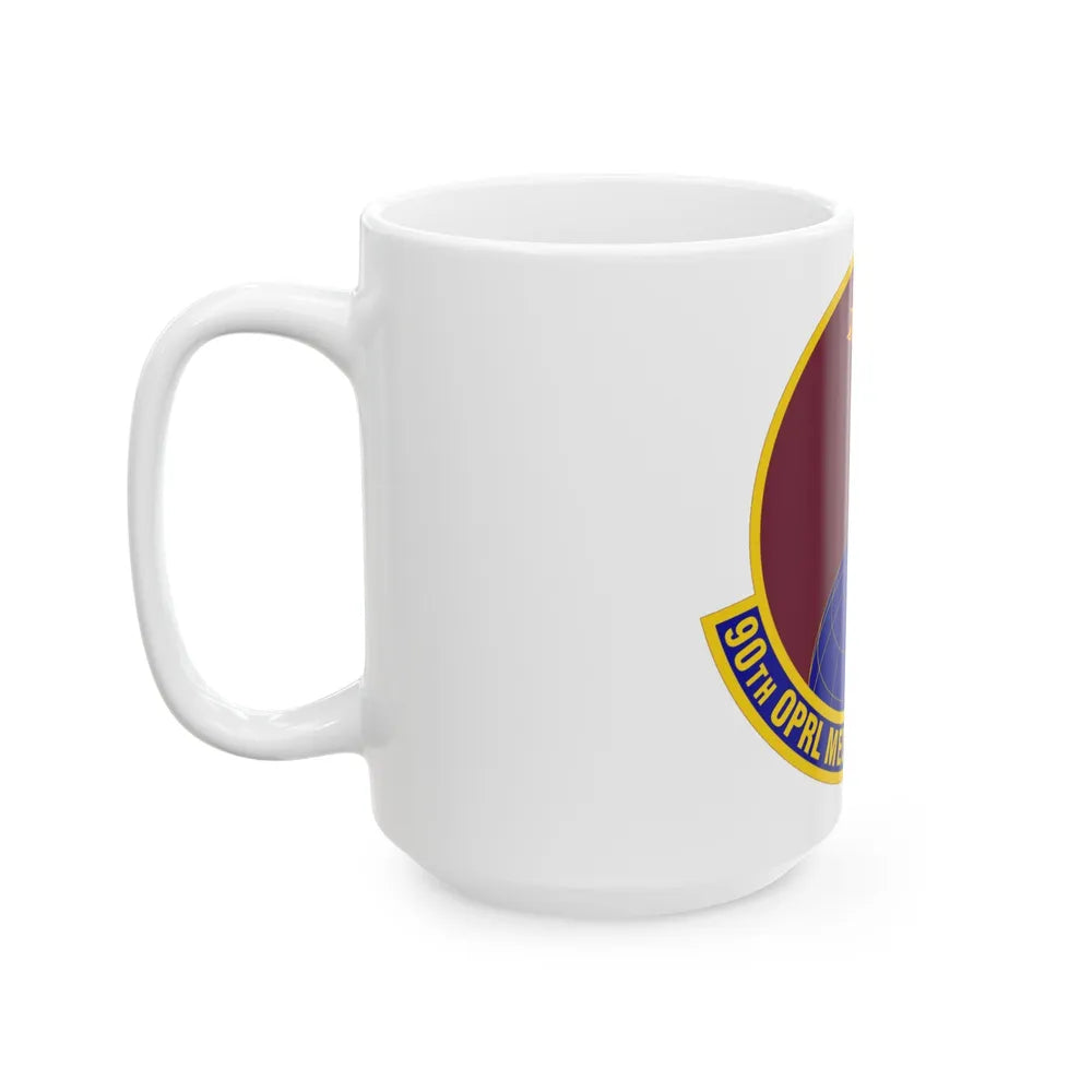 90 Operational Medical Readiness Squadron AFGSC (U.S. Air Force) White Coffee Mug-Go Mug Yourself