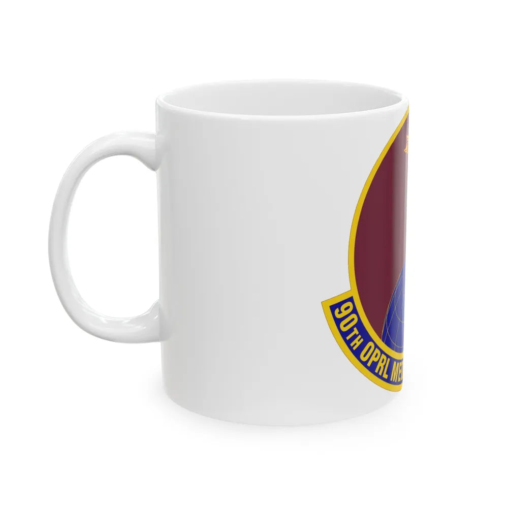 90 Operational Medical Readiness Squadron AFGSC (U.S. Air Force) White Coffee Mug-Go Mug Yourself