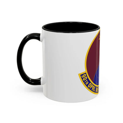 90 Operational Medical Readiness Squadron AFGSC (U.S. Air Force) Accent Coffee Mug - Go Mug Yourself