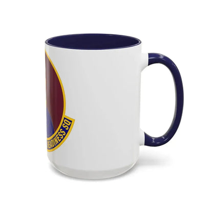 90 Operational Medical Readiness Squadron AFGSC (U.S. Air Force) Accent Coffee Mug - Go Mug Yourself