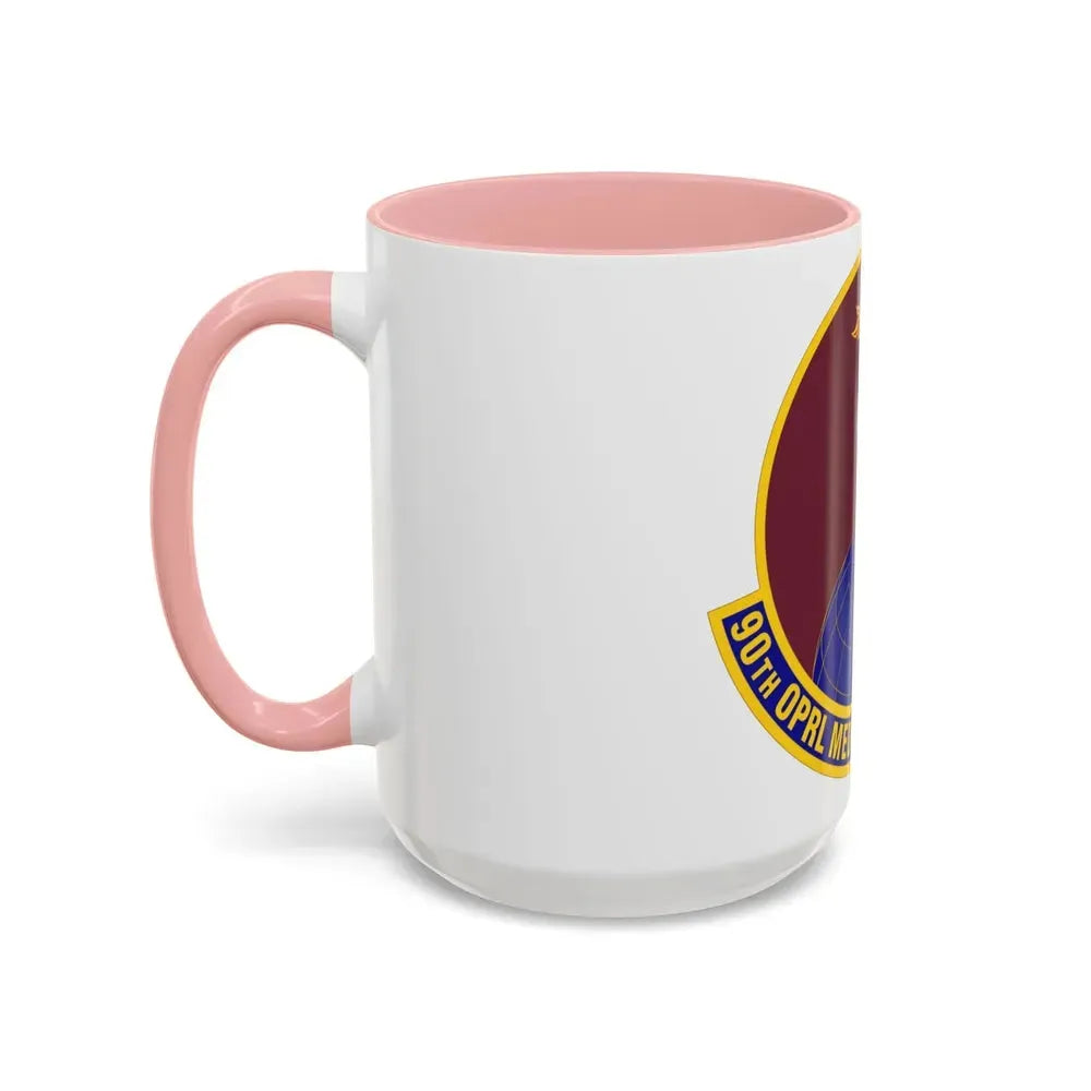 90 Operational Medical Readiness Squadron AFGSC (U.S. Air Force) Accent Coffee Mug - Go Mug Yourself