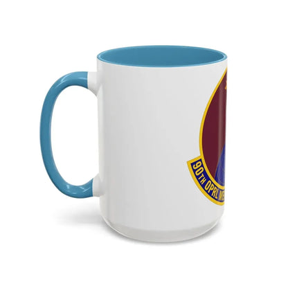90 Operational Medical Readiness Squadron AFGSC (U.S. Air Force) Accent Coffee Mug - Go Mug Yourself