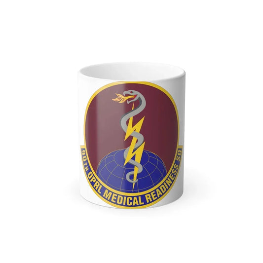 90 Operational Medical Readiness Squadron AFGSC (U.S. Air Force) Color Changing Mug 11oz - Go Mug Yourself