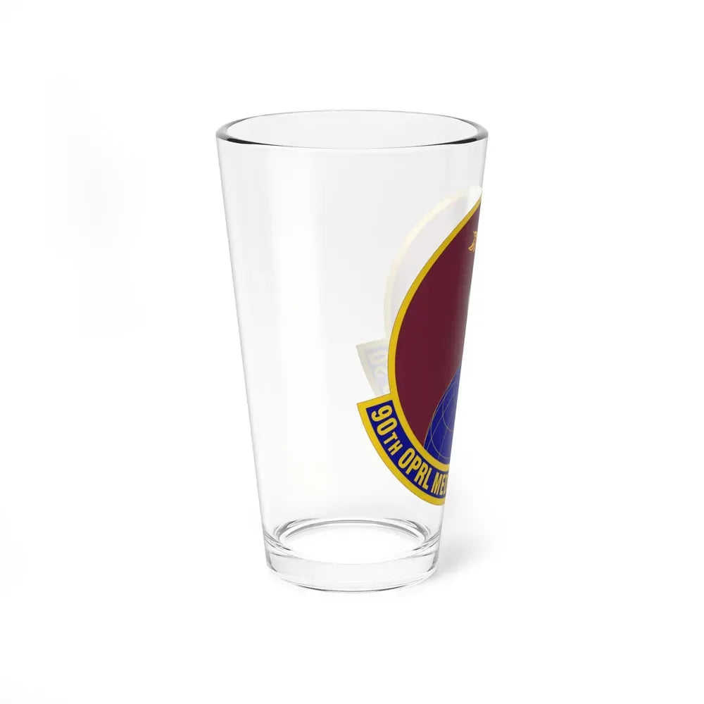 90 Operational Medical Readiness Squadron AFGSC (U.S. Air Force) Pint Glass 16oz - Go Mug Yourself