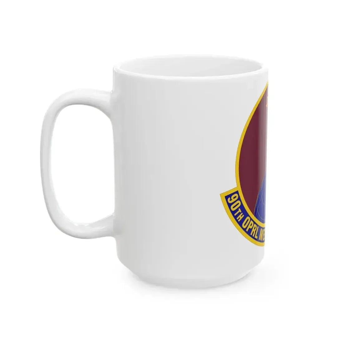 90 Operational Medical Readiness Squadron AFGSC (U.S. Air Force) White Coffee Mug - Go Mug Yourself