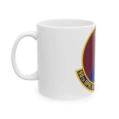 90 Operational Medical Readiness Squadron AFGSC (U.S. Air Force) White Coffee Mug - Go Mug Yourself