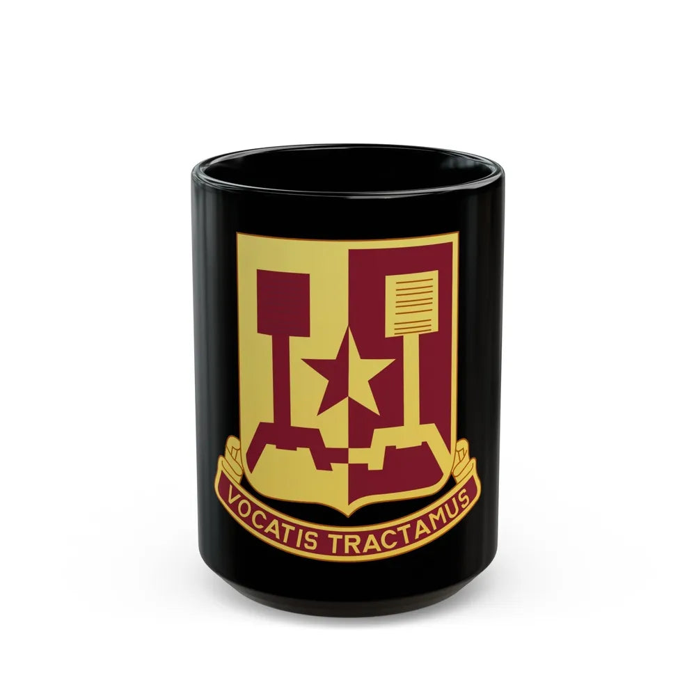 90 Transportation Battalion (U.S. Army) Black Coffee Mug-15oz-Go Mug Yourself